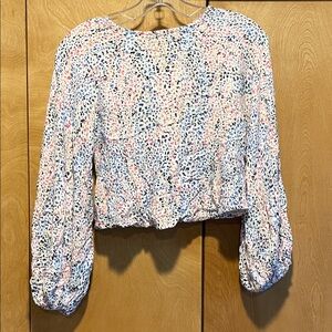 Women's Multicolor Patterned Top